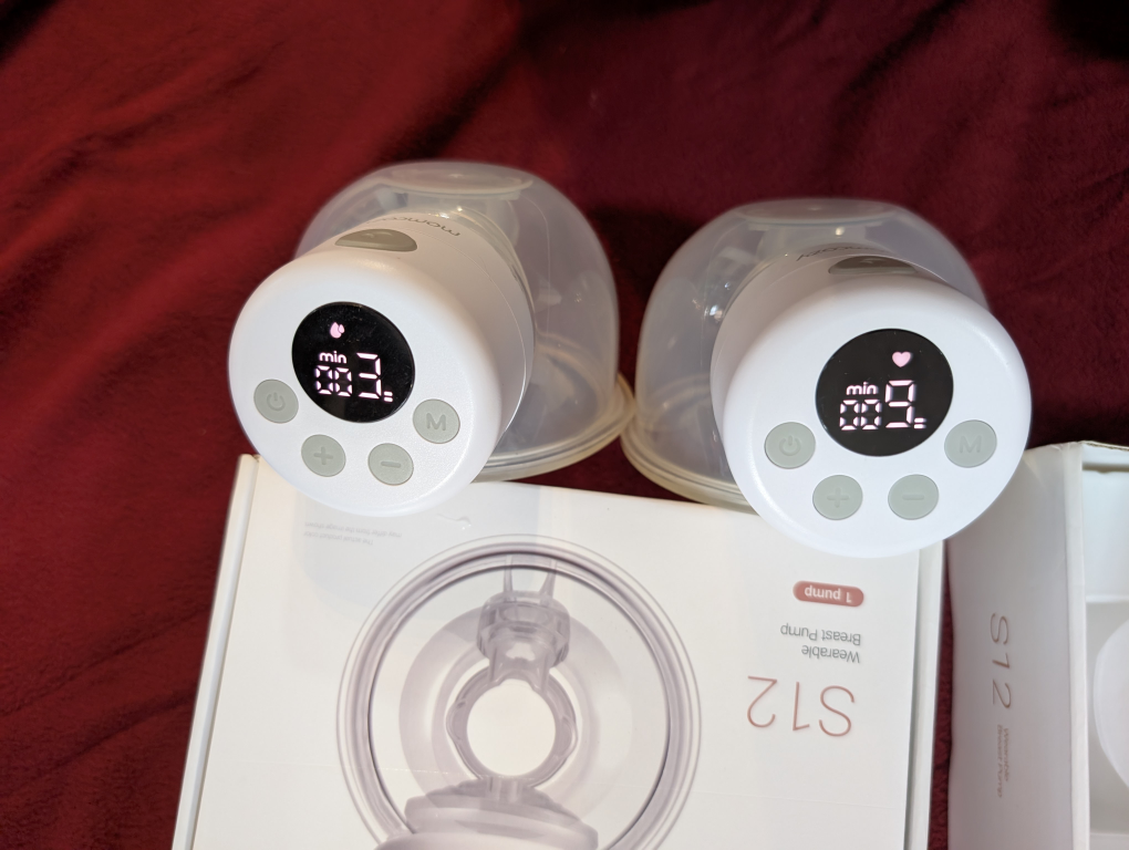 Momcozy S12 Wearable Breast Pumps - Double Pack - photo 5