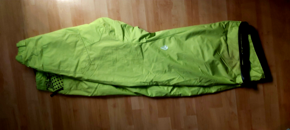 Bright Lime Green Snow Pants - Size XLarge