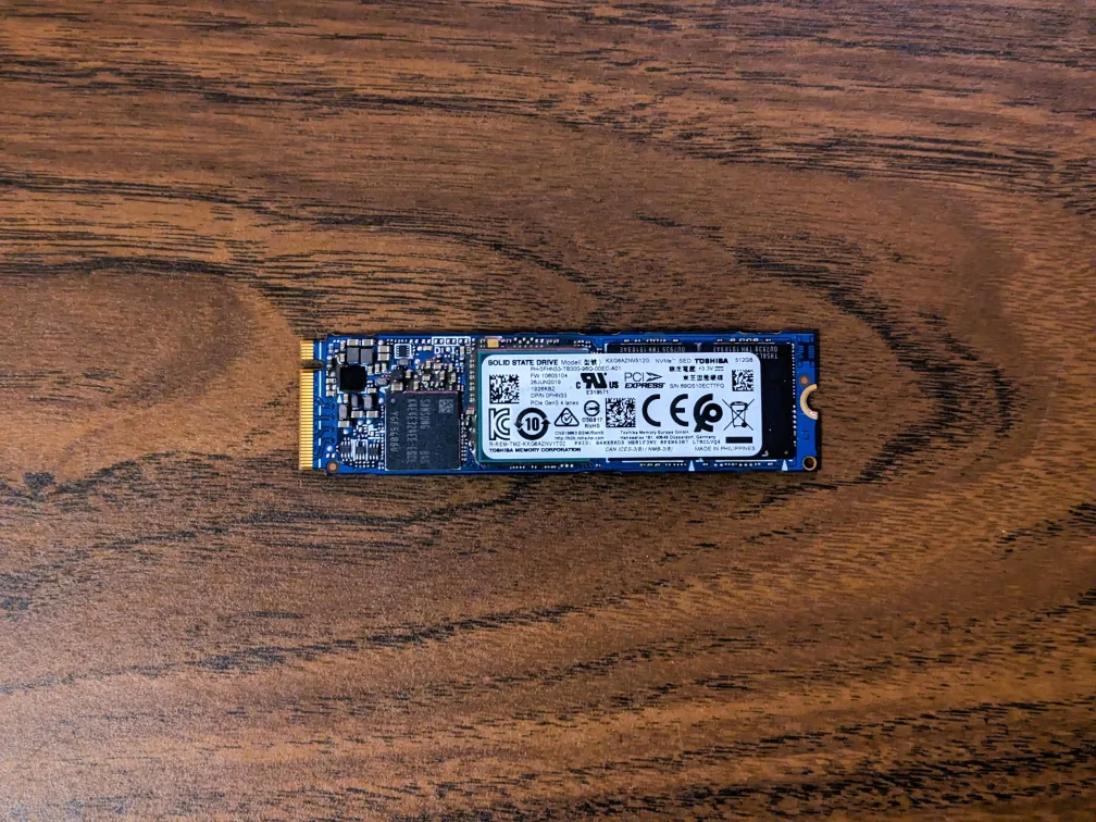 512 GB Gen 3 M.2 NVMe SSD thumbnail
