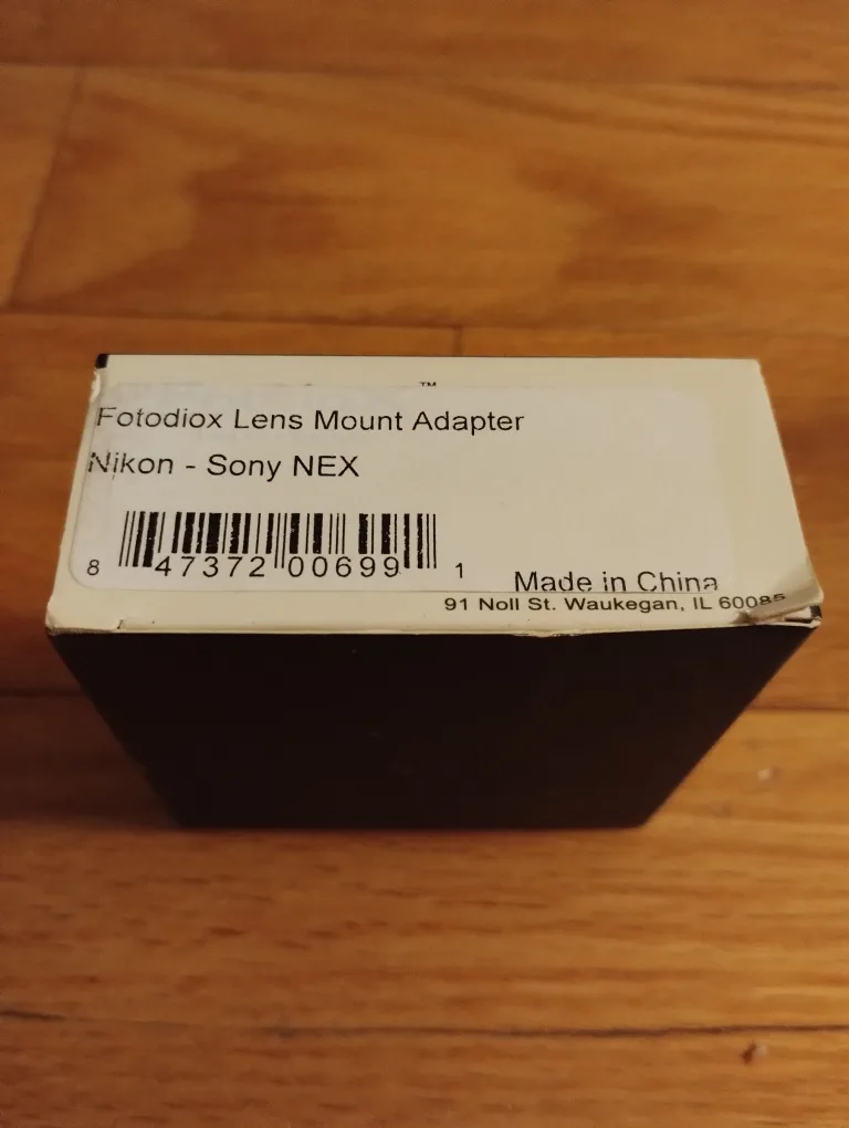 Fotodiox Lens Mount Adapter - Nikon to Sony NEX thumbnail