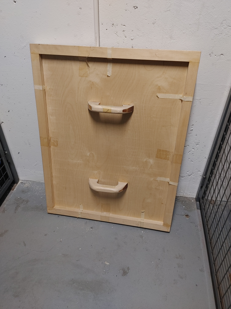Wooden board.