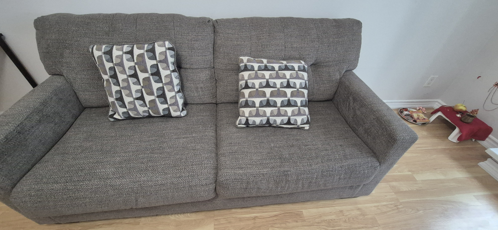 Grey  with Two Throw Pillows - photo 4