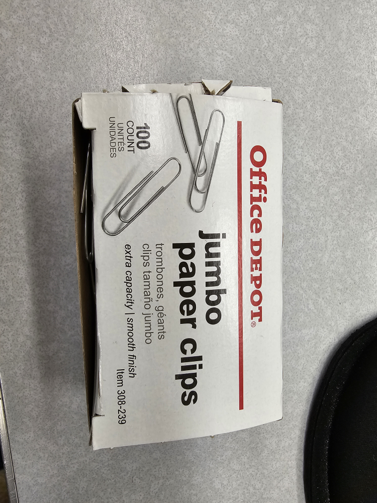 ❤️ Office Depot Jumbo Paper Clips, Box of 100