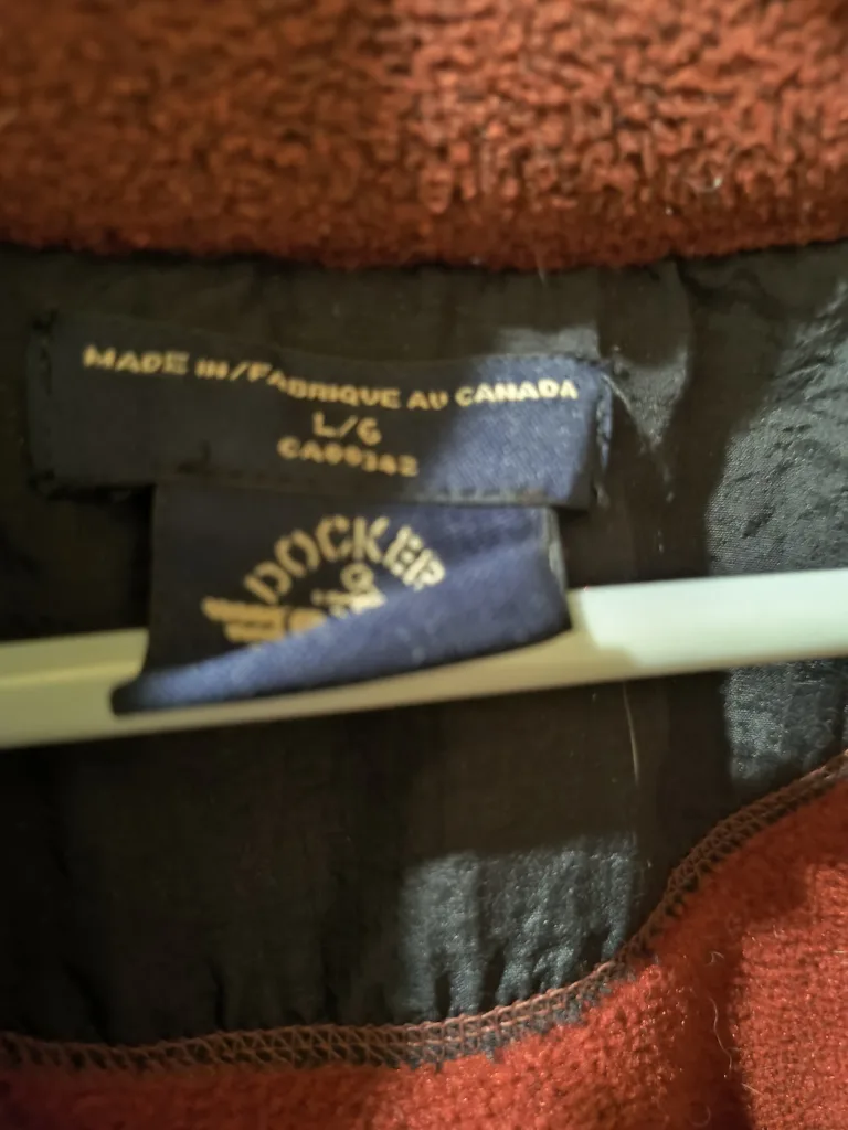 Dockers Men's Fleece sweatshirt Size Large image indicator(3)