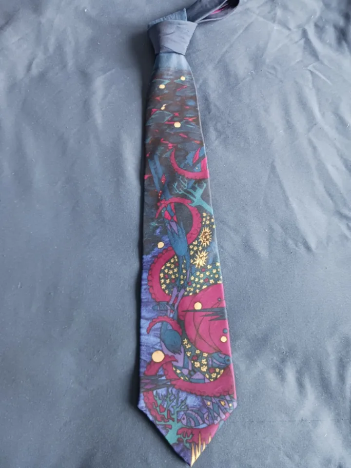 🇨🇦👉👔 collector's item The Beatles Octopus Garden Silk Tie image indicator(4)