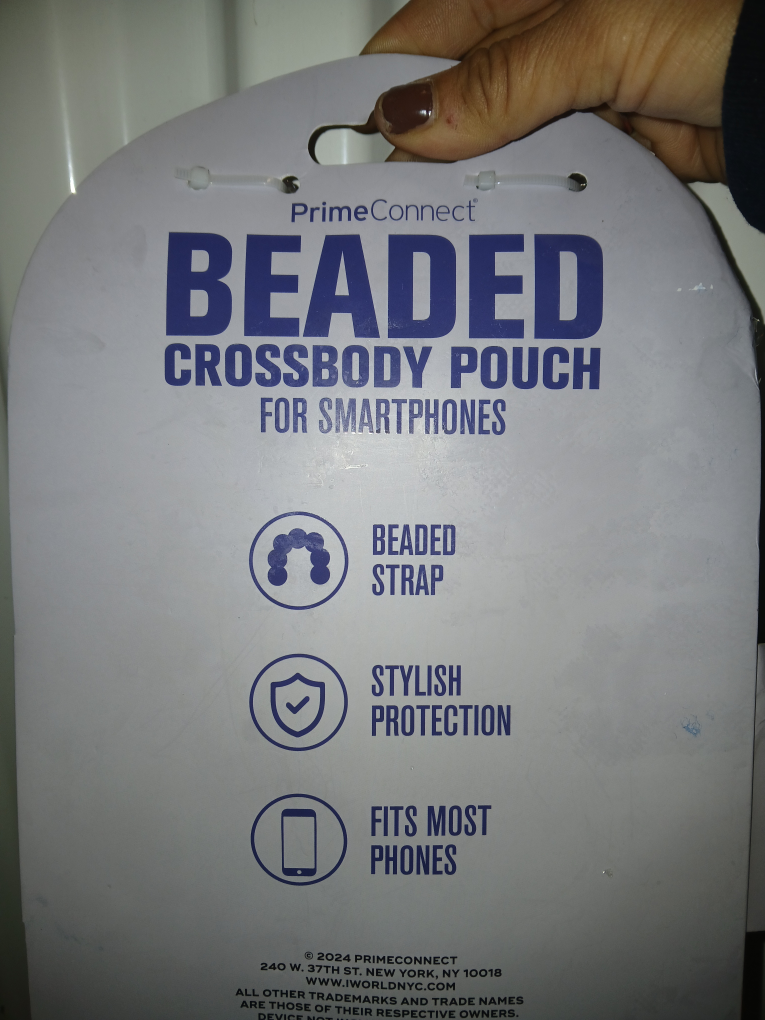 Beaded Crossbody Pouch for Smartphones - photo 2