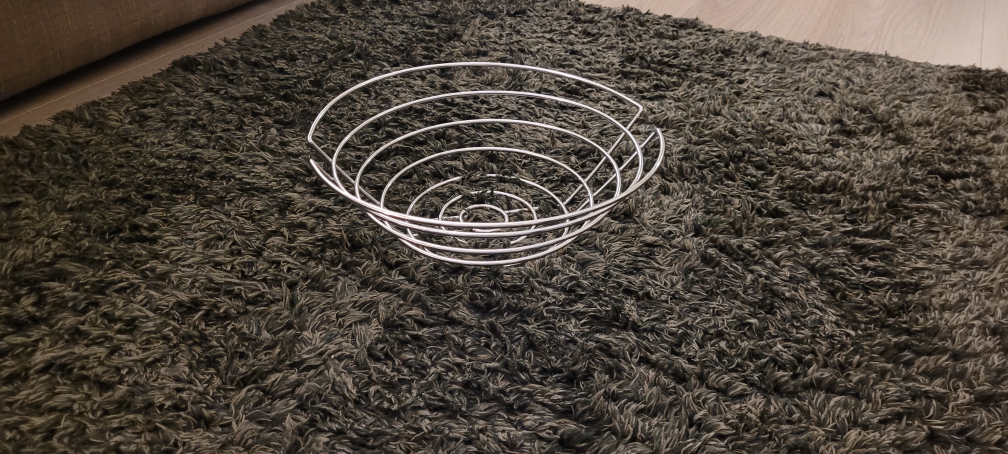 Silver Wire Fruit Basket