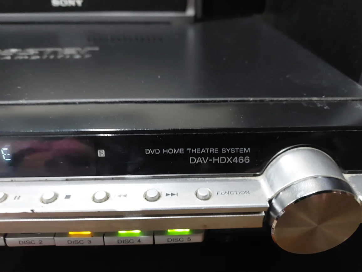 Sony 5 disk DVD home theater system image indicator(5)
