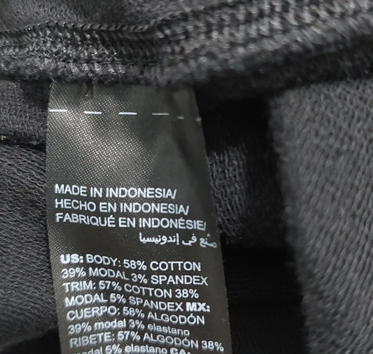 Chico's Zenergy Black V-Neck Long Sleeve Top - Size 8/10 image indicator(2)