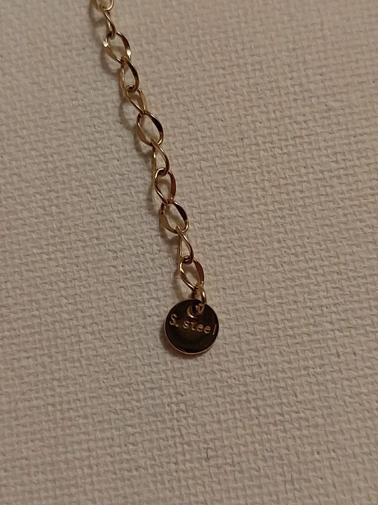 Gold Evil Eye Necklace image indicator(3)