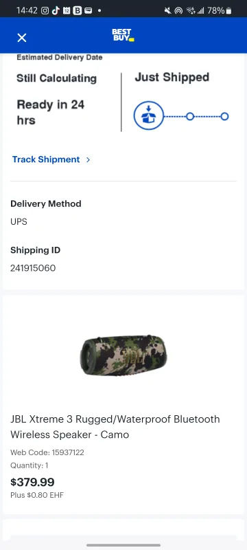 JBL Xtreme 3 Camo Portable Bluetooth Speaker image indicator(4)