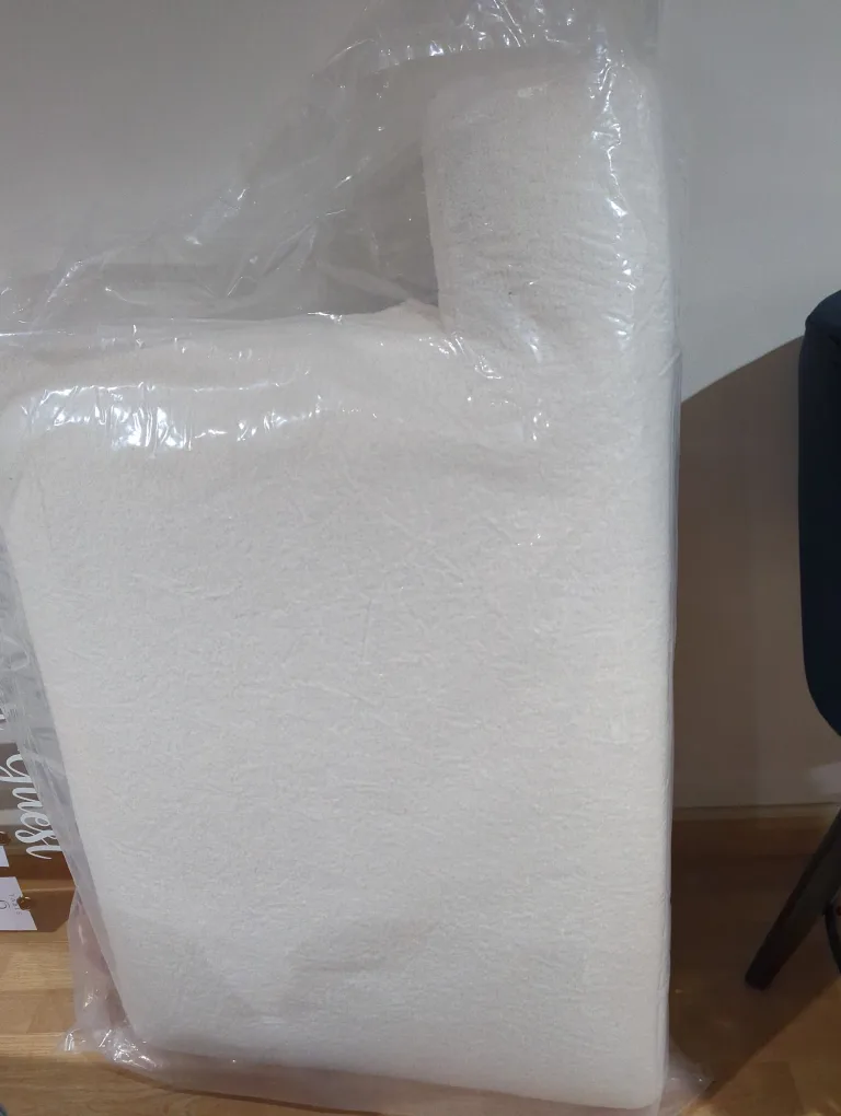 Free Brand new white 40x30in (roughly) oversized couch cushions image indicator(2)