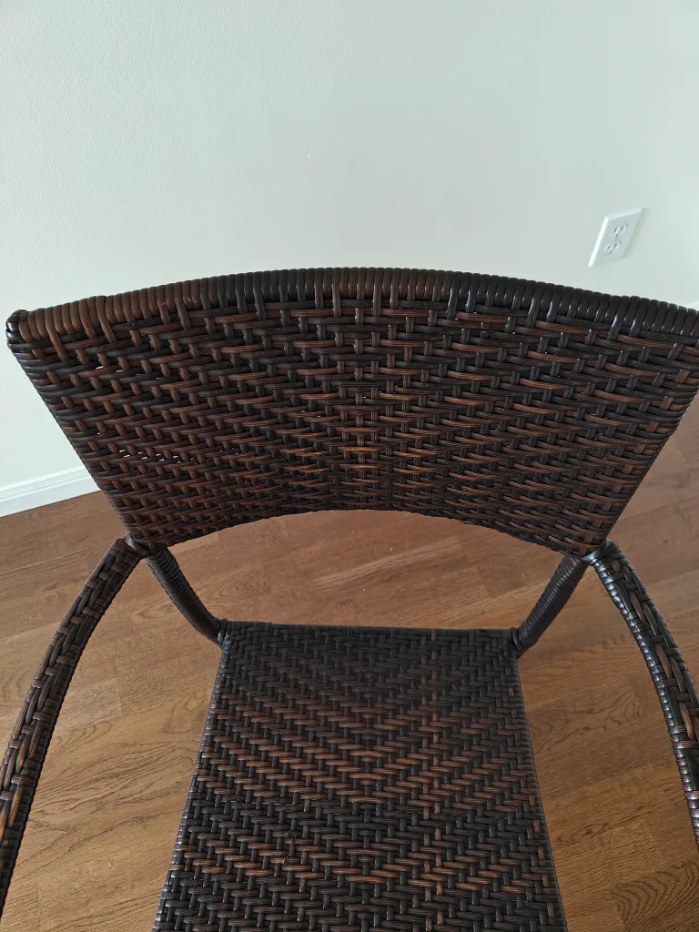 Pair of Wicker Armchairs image indicator(4)