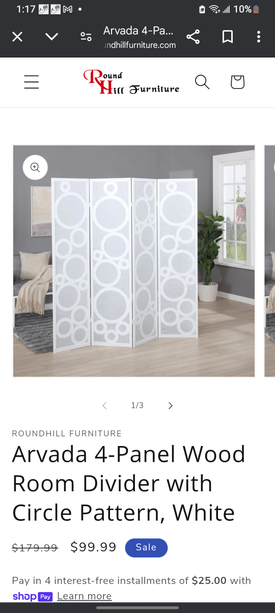 Room divider