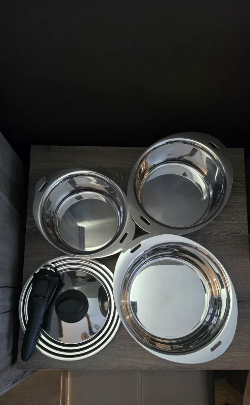 Miyazaki Seisakusho Jutoku 5-Piece Stainless Steel Cookware set image indicator(2)