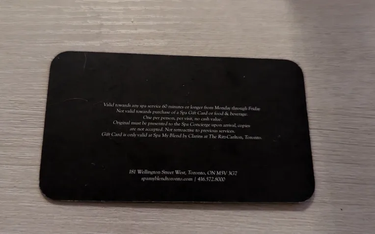 $20 Spa My Blend by Clarins Gift Card image indicator(2)