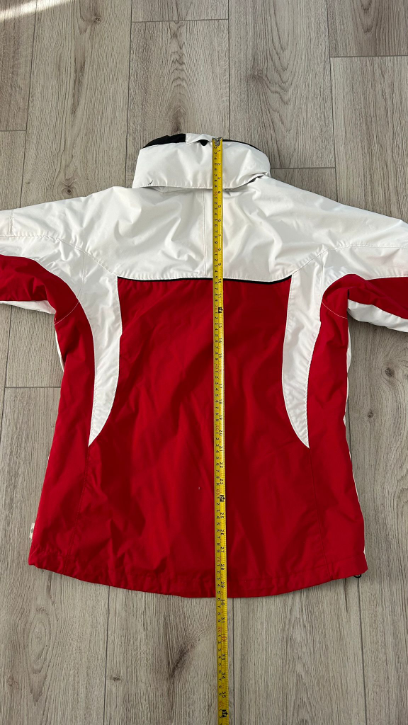 Columbia Women's Red and White Ski Jacket  Shell   Size Small - photo 5