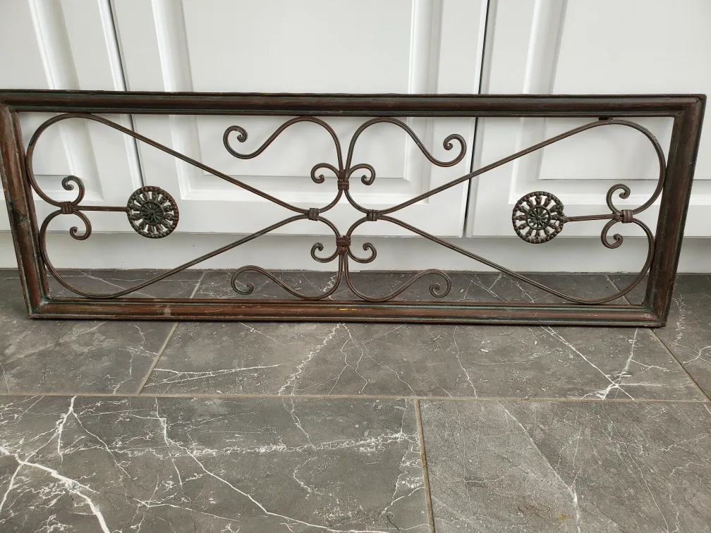 Set of Three Ornate Metal Wall Decor image indicator(6)