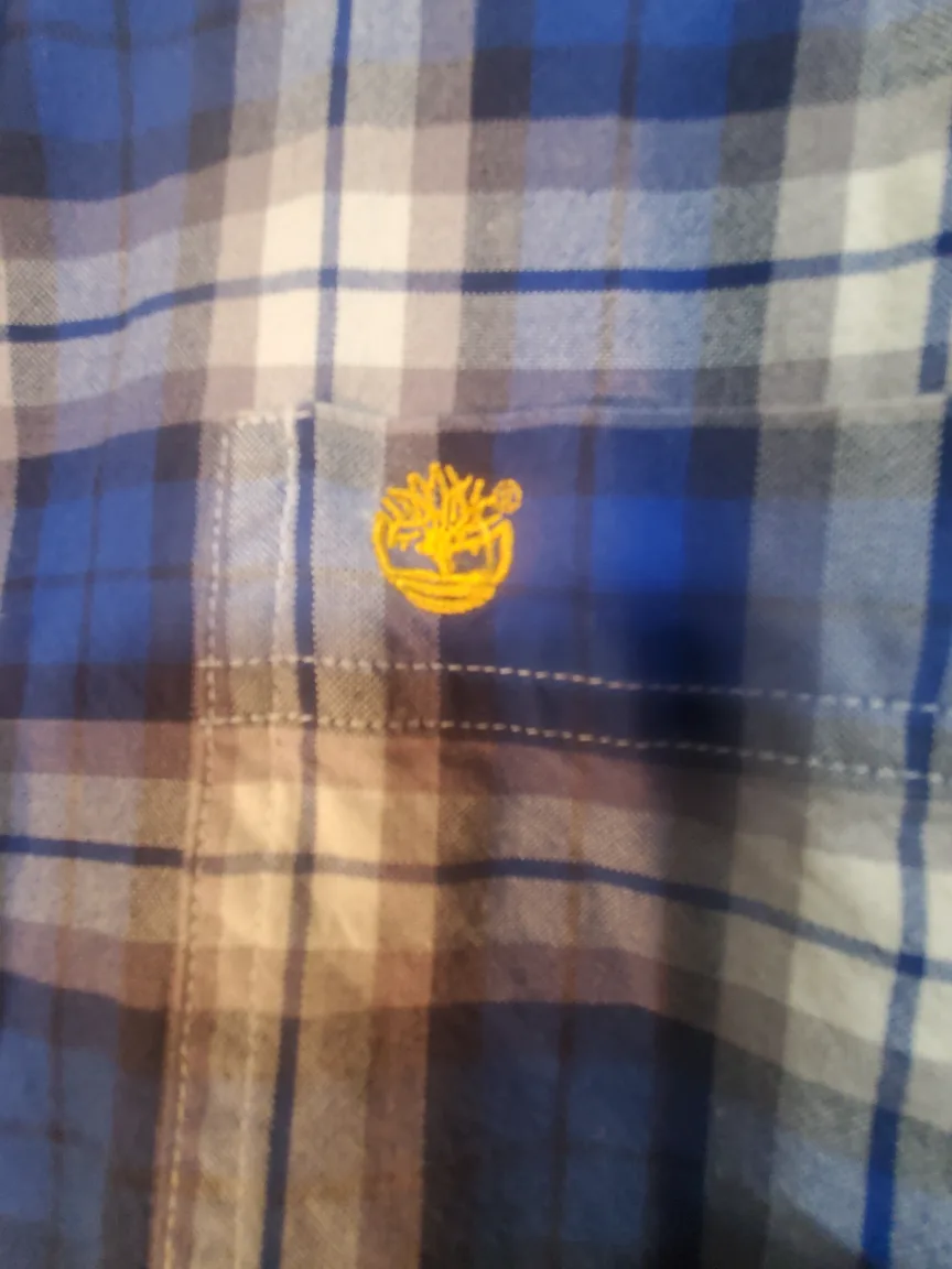 Timberland Cotton Shirt (Medium) Long Sleeve image indicator(2)