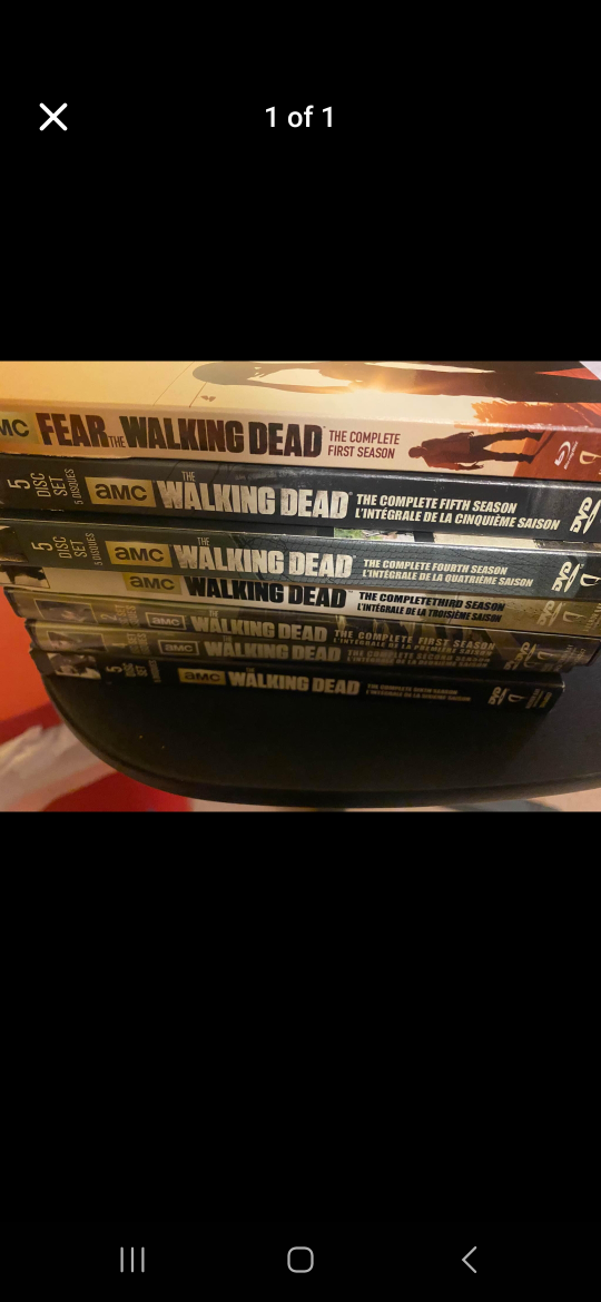 The Walking Dead Complete Seasons 1-5 DVD Set