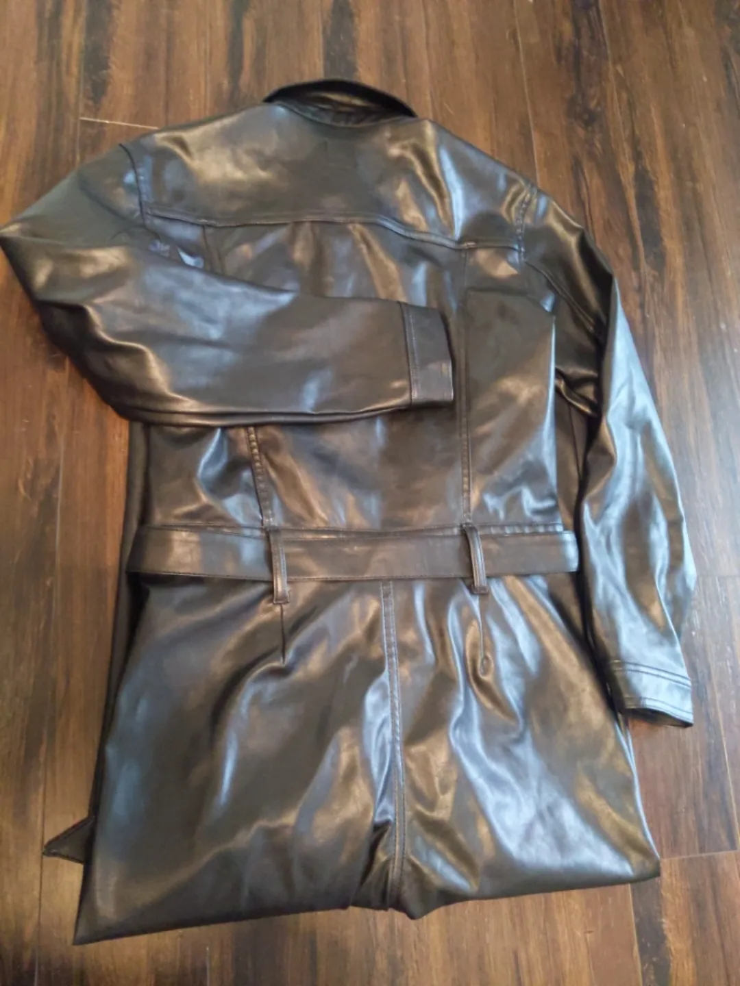 GAP Vegan Leather Jumpsuit image indicator(4)