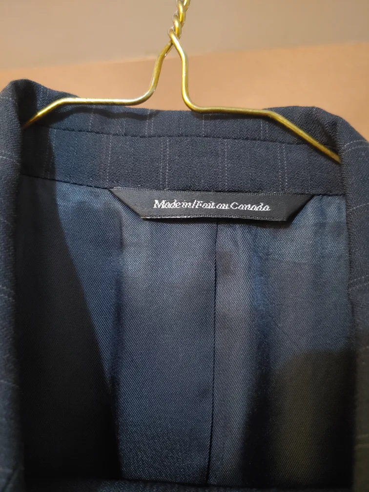 Men's Shipley Quality Tailored Double-Breasted Pinstripe Suit image indicator(5)