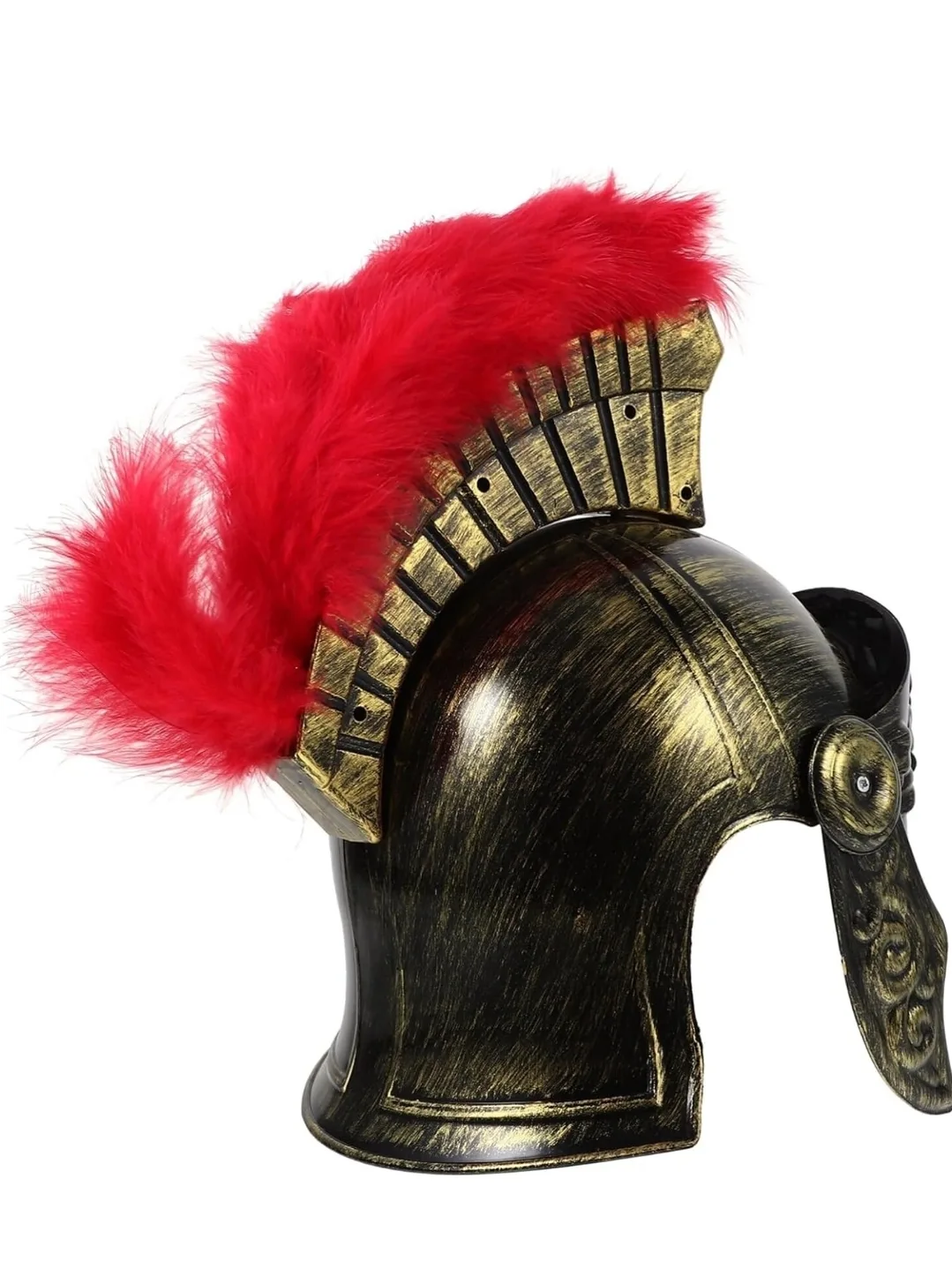Roman Centurion Cosplay Helmet – Gladiator Warrior Costume Prop image indicator(5)