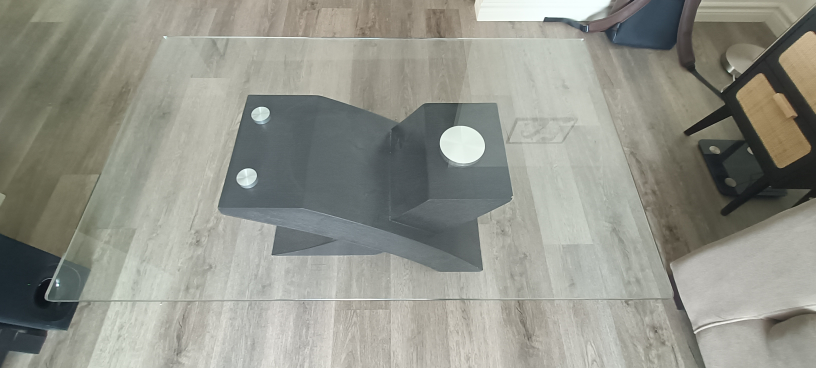 Modern Glass Top Coffee Table - photo 3