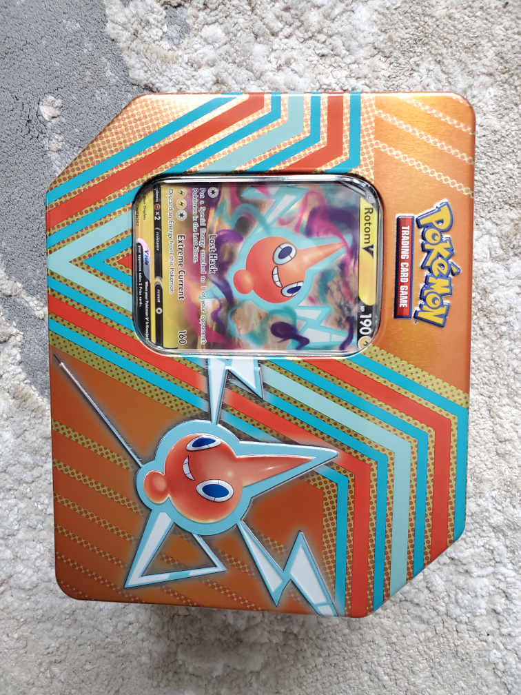 Pokemon Rotom V Tin