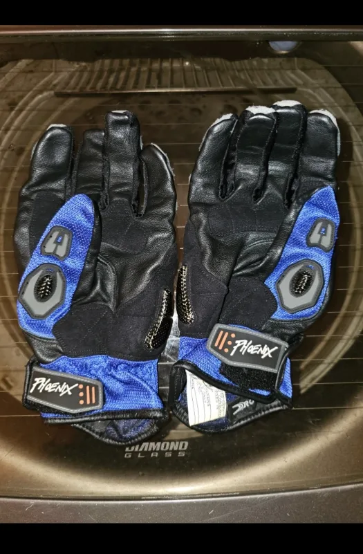 Pair of Phoenix & Rocket Brand Motorcycle Gloves image indicator(2)
