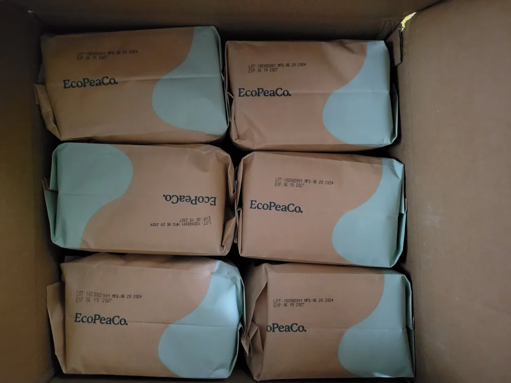 210 pcs. EcoPeaCo. Bamboo Diapers - Size 1 - 30 Count (7 Packs) image indicator(2)