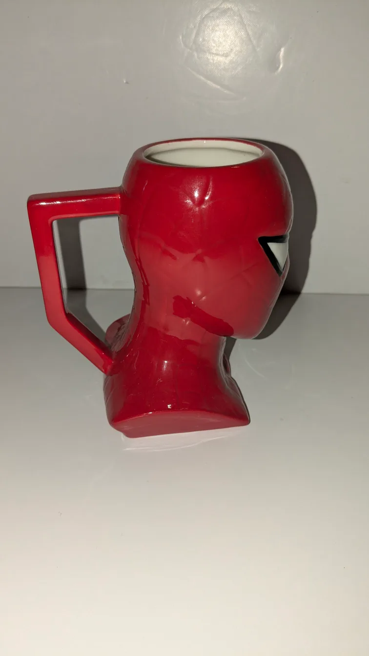 Spiderman Head Shaped Mug - Marvel licensed -  Vintage image indicator(2)