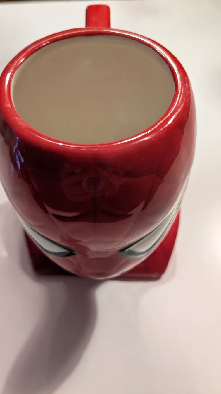 Spiderman Head Shaped Mug - Marvel licensed -  Vintage image indicator(5)