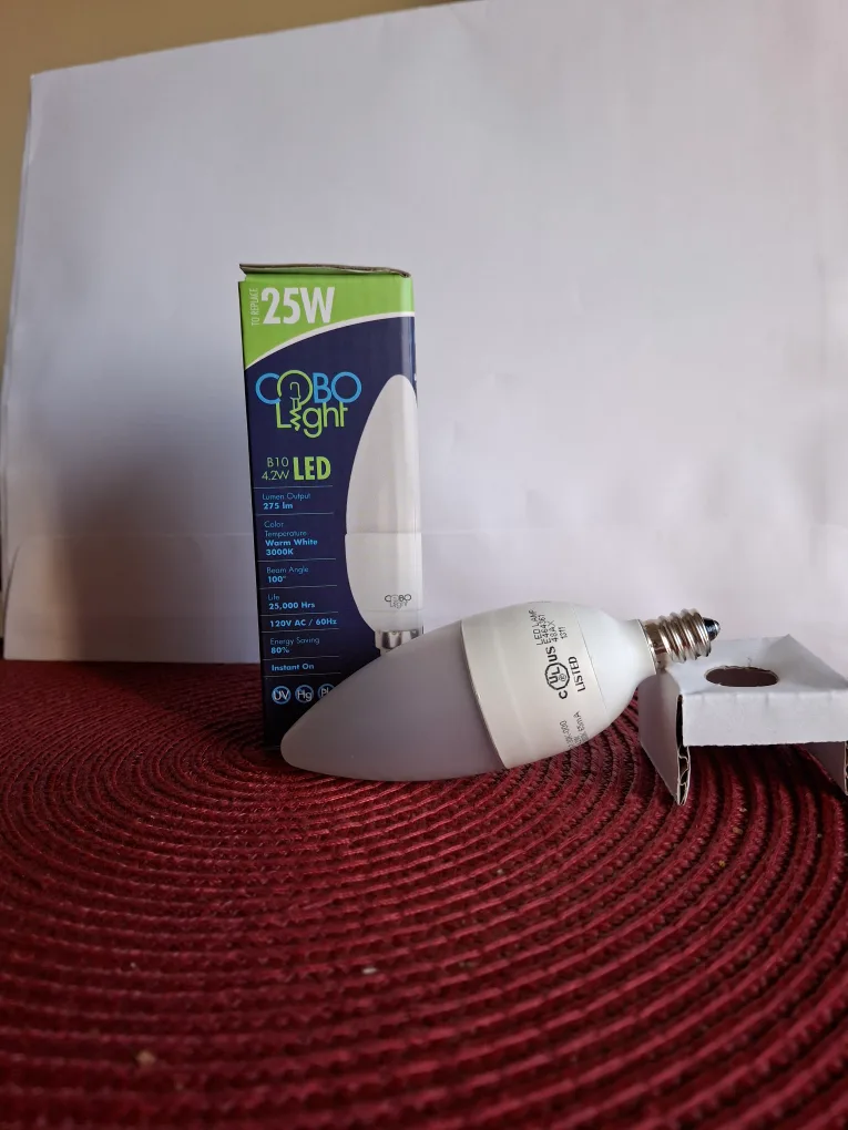 Cobo Light LED Candelabra Light Bulbs Pack of 4 image indicator(2)