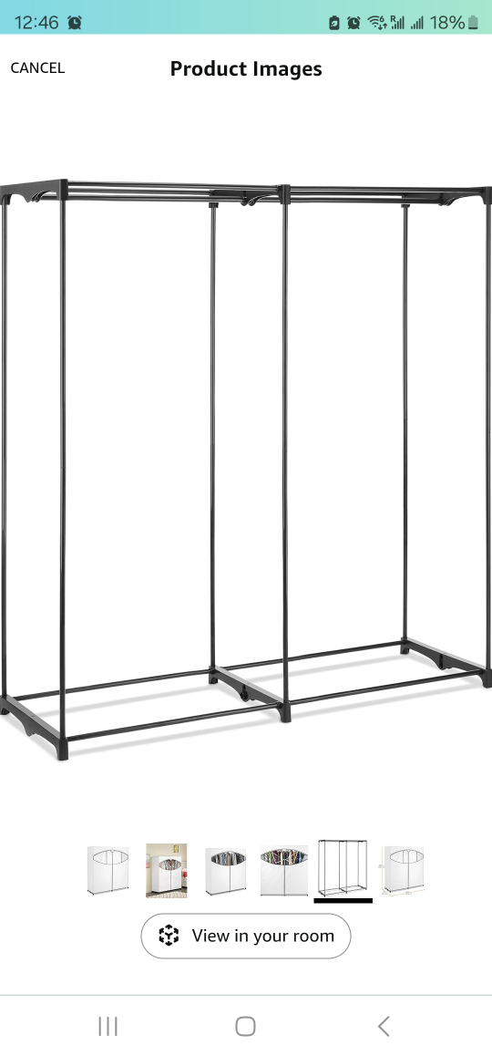 Portable Wardrobe Closet Organizer - photo 3