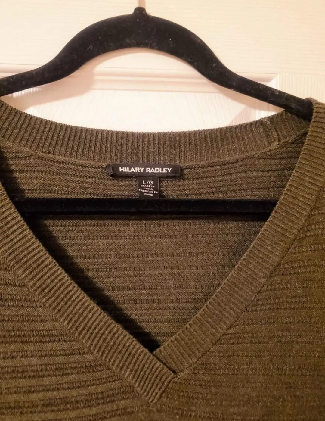 Hilary Radley V-Neck Sweaters 2 image indicator(2)