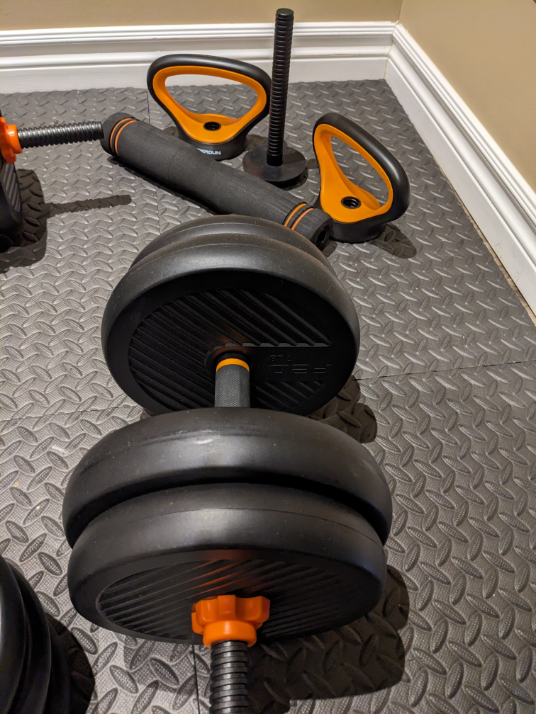 Dumbbell/Barbell Weight set - photo 4