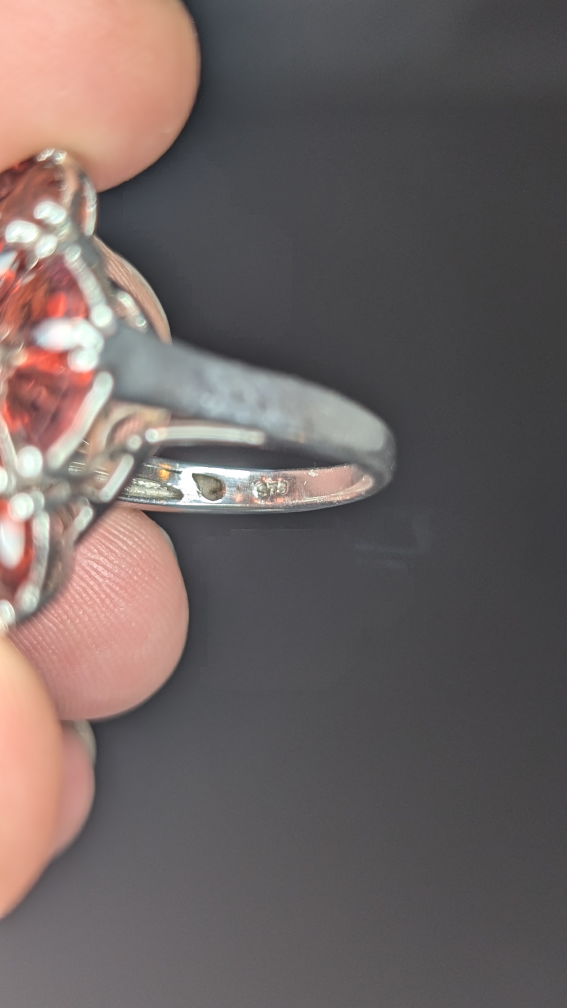 Stunning Garnet Statement Ring - photo 2