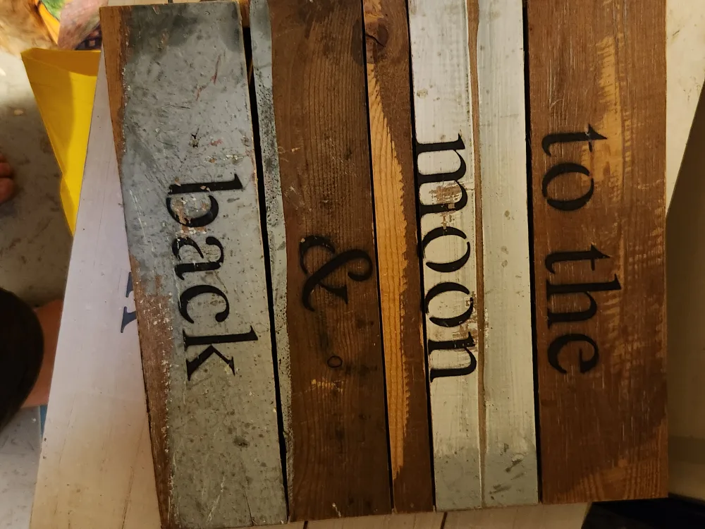 Set of 13 Farmhouse Style Wooden Signs thumbnail