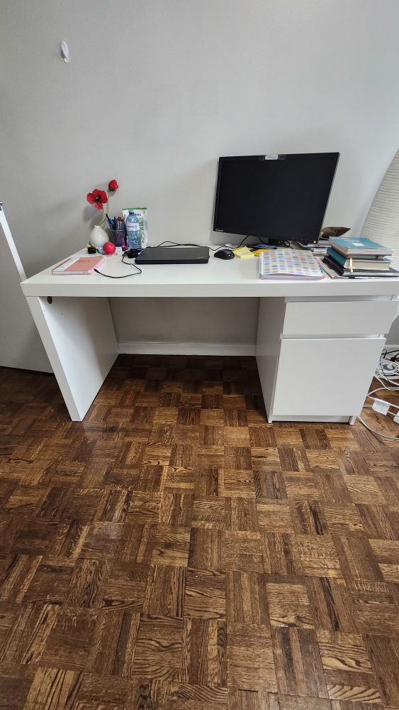 IKEA MALM White Desk