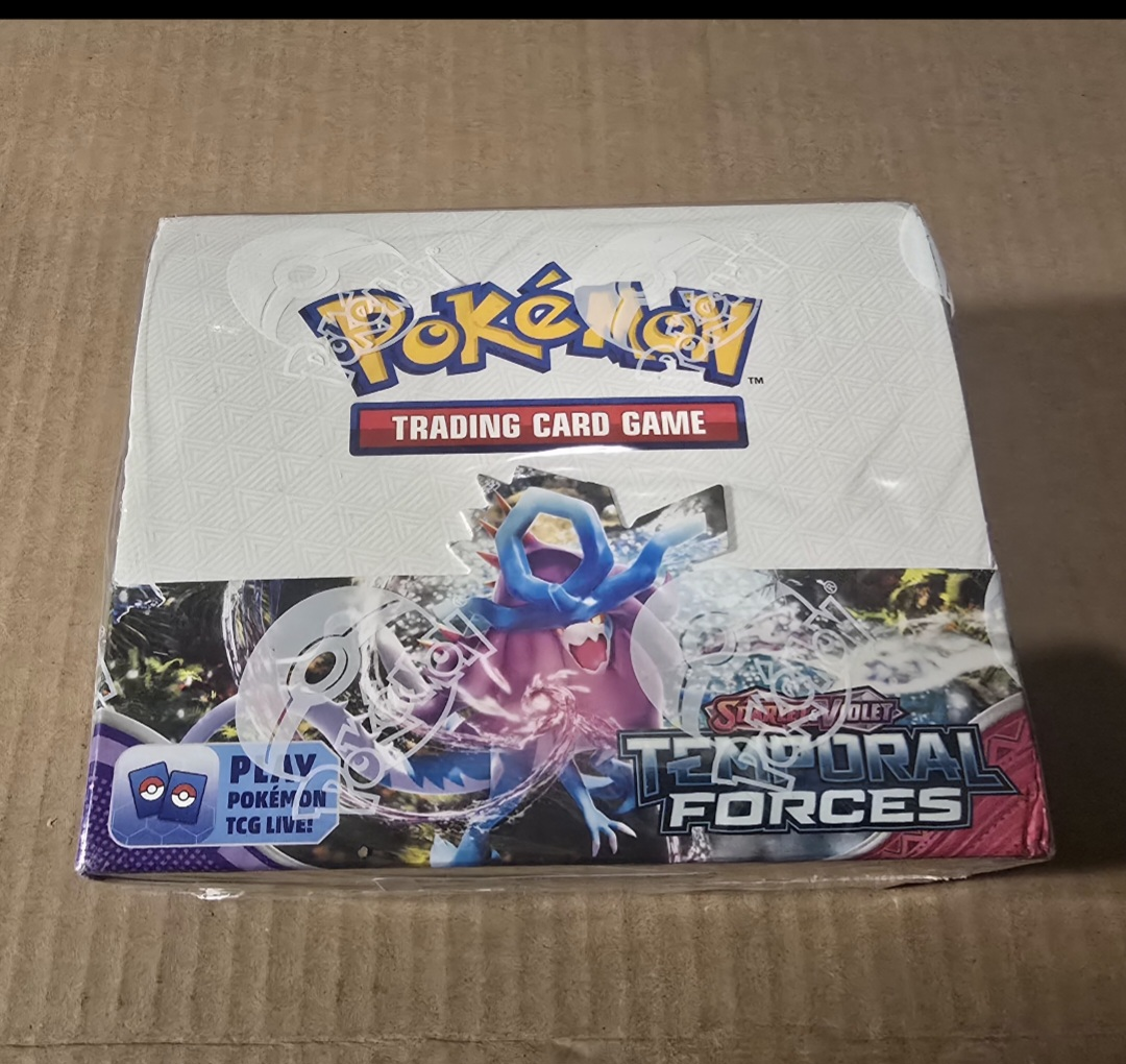 Pokemon Scarlet & Violet Temporal Forces Booster Box - photo 2