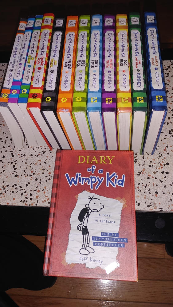 Diary of a Wimpy Kid Books 1-12 - photo 2