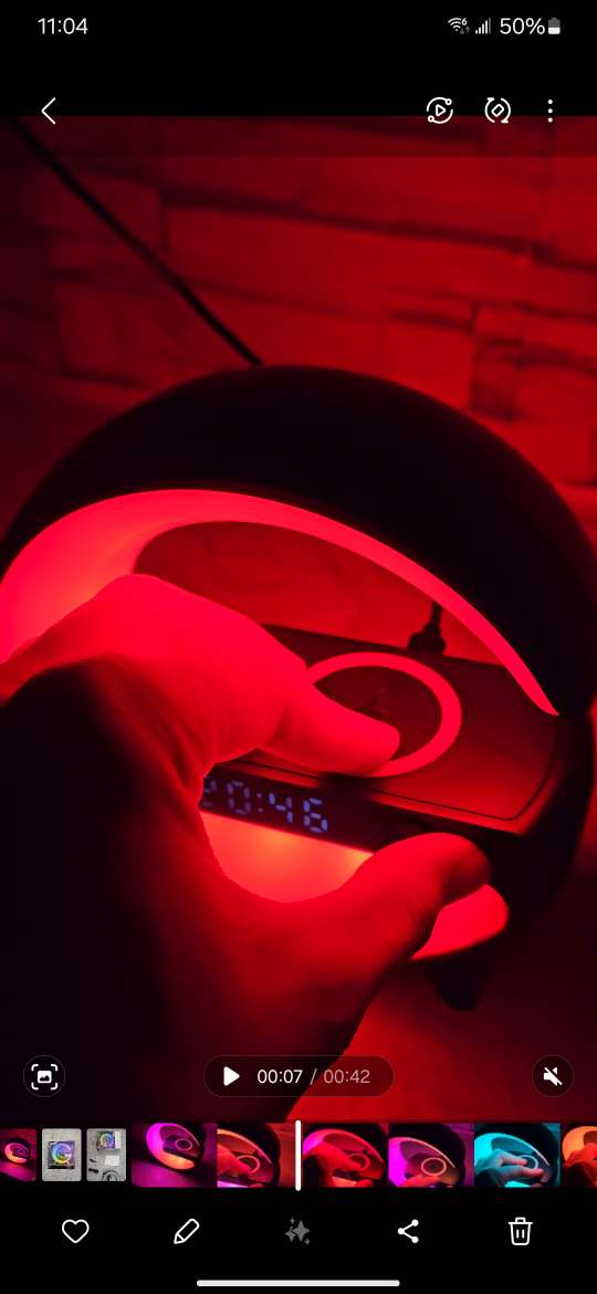 Clock with Wireless Charging and Bluetooth Speaker - photo 3
