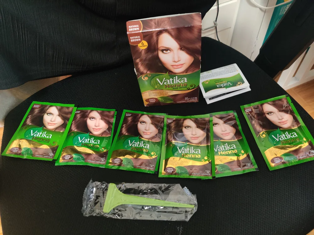 Vatika Henna Hair Colour - Natural Brown image indicator(2)