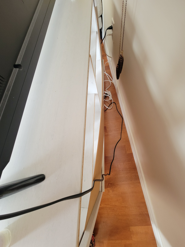 Ikea White TV Stand - photo 4