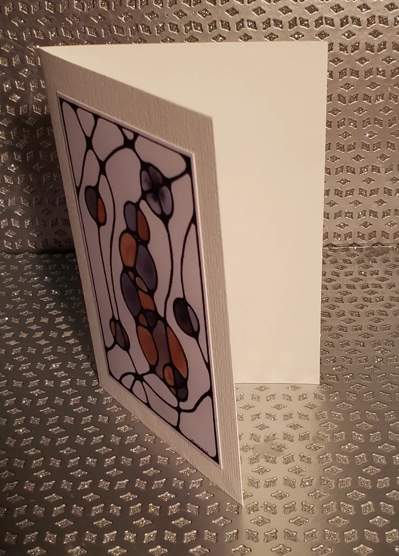 Handcrafted Watercolour Blank Greeting Card image indicator(2)