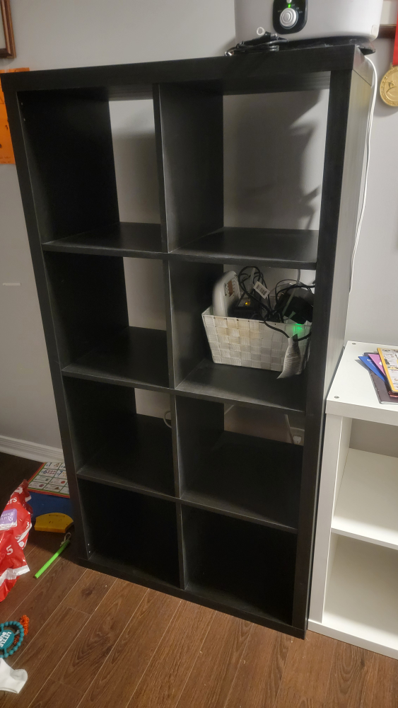 IKEA Kallax 4x2 Shelving Unit - Black