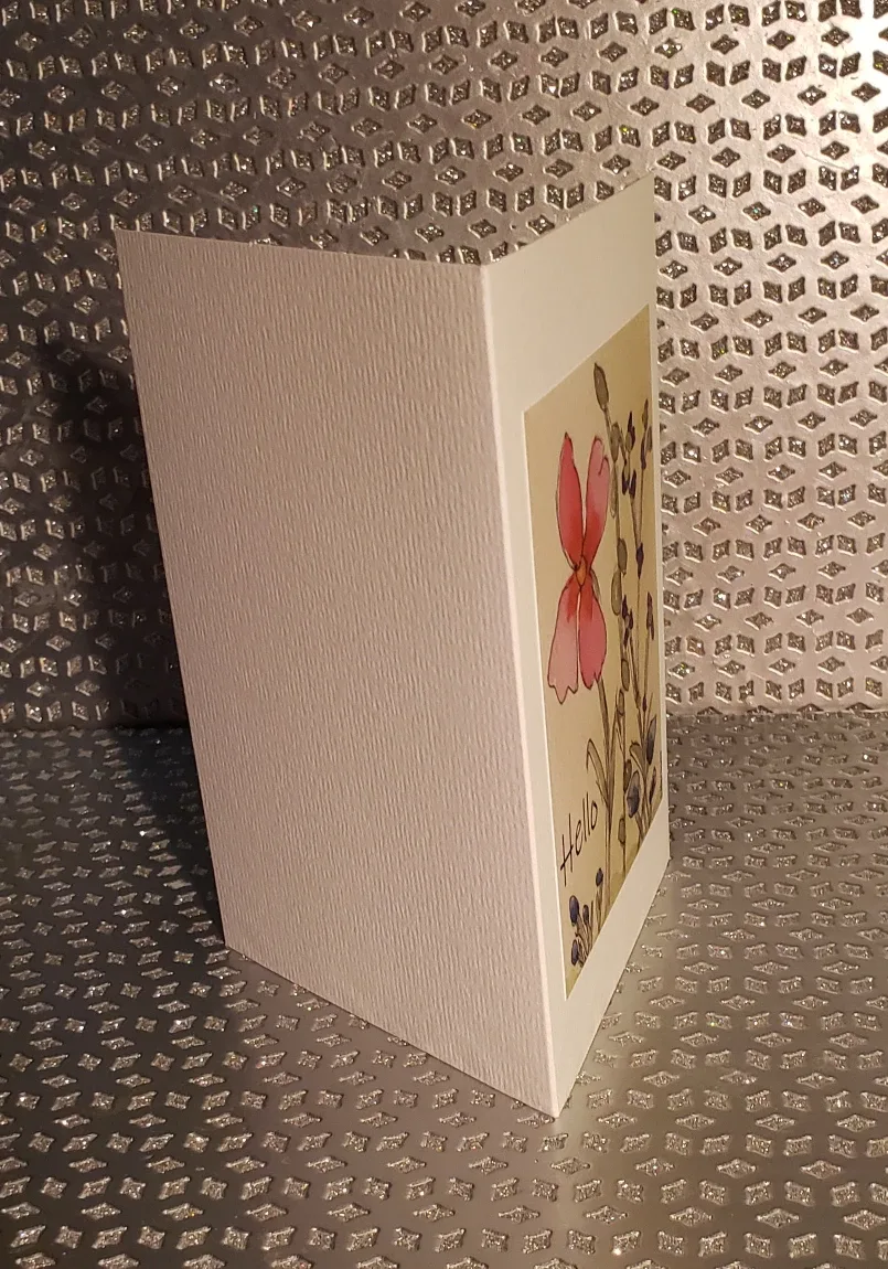 Handcrafted Watercolour Blank Greeting Card image indicator(3)