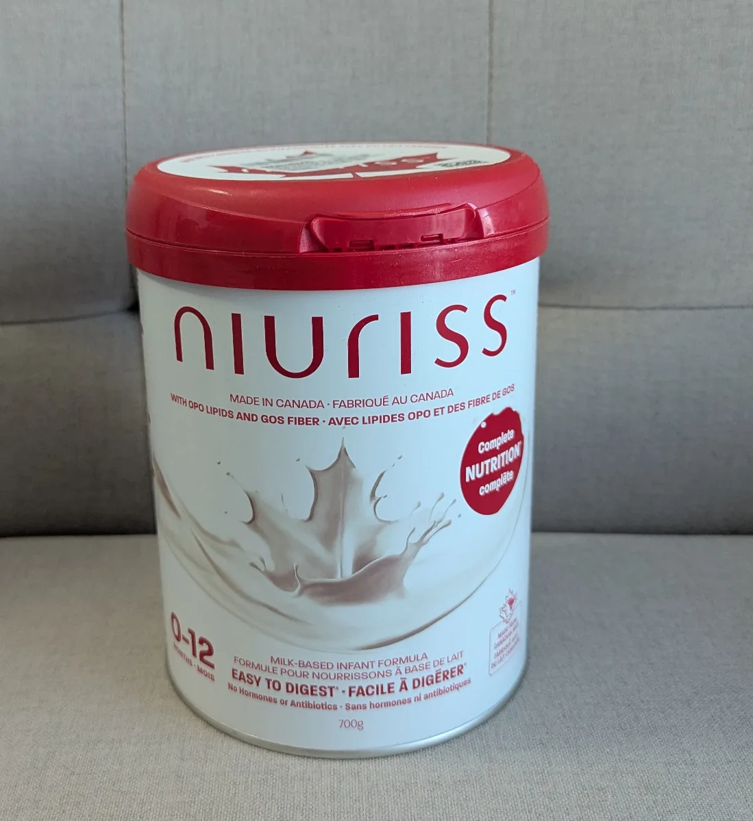Nurisss Baby Formula 0-12 Months 700g thumbnail