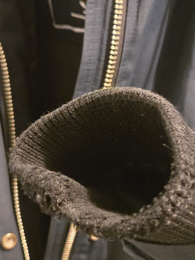 Authentic Moose Knuckles Stirling Parka Navy w/Natural Fox Fur image indicator(2)